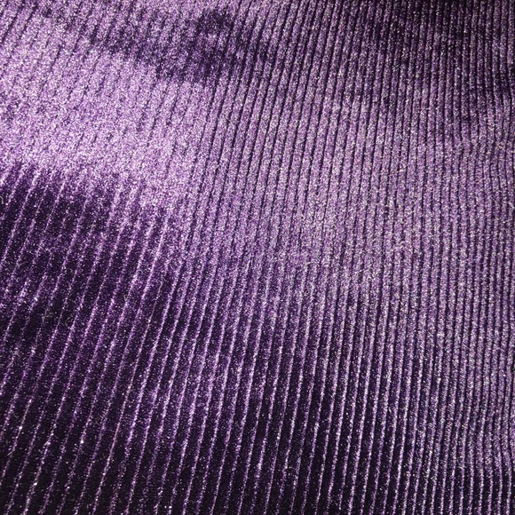 Plum Skirt & Crop Top Set - Picture 3 of 3